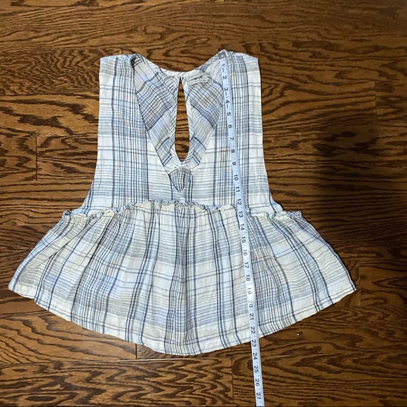 Urban Outfitters Melody Linen Babydoll Top - Picture 7 of 15